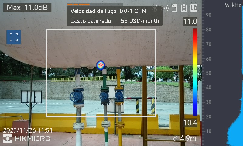 Cámaras Hikmicro para prevención de fugas de gas LP
